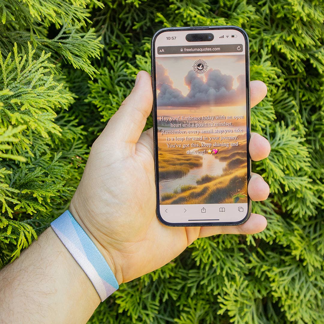 Live With Purpose NFC Positivity Bracelet: Regular