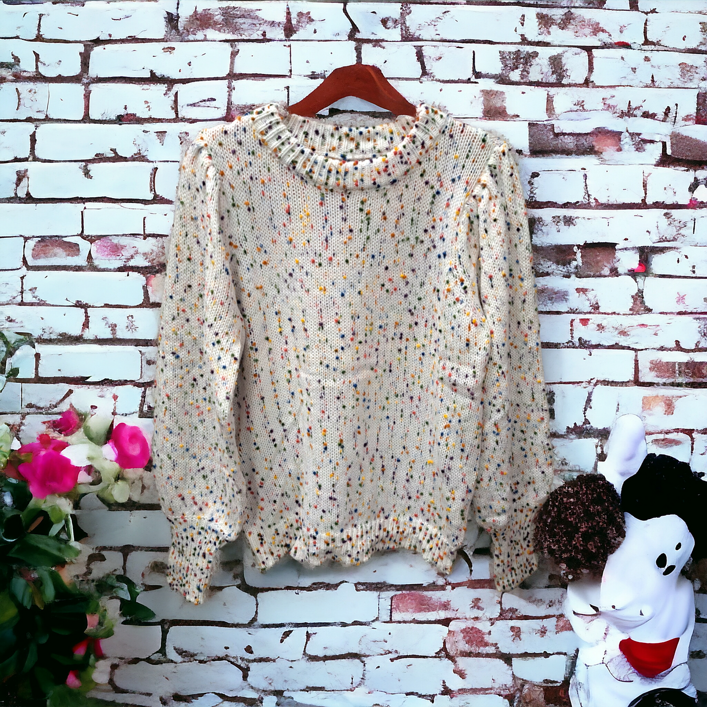 Colorful Dot Sweater