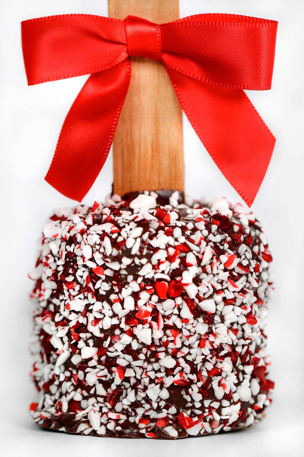 Popilicious Chocolate Covered Candy Cane Marshmallow: Dark Chocolate