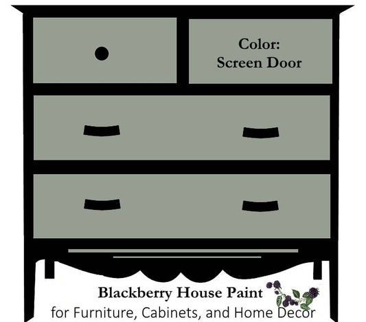 Paint - Blackberry House Paint: Screen Door / 6 ounce