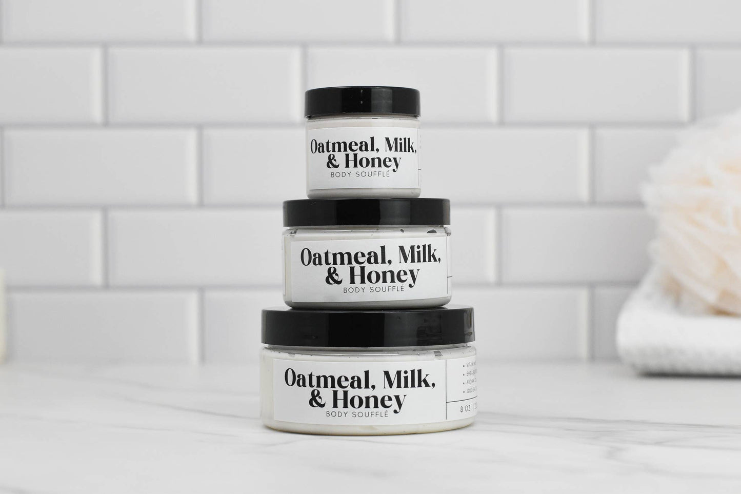 Oatmeal Milk & Honey Body Butter: 2 oz