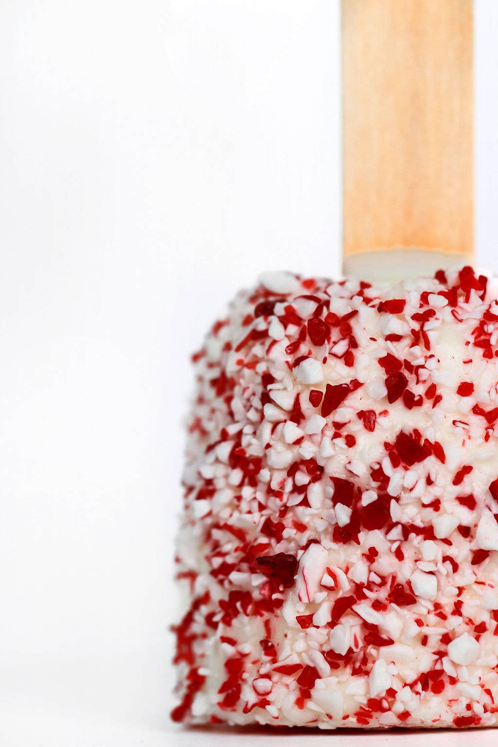 Popilicious Chocolate Covered Candy Cane Marshmallow: Dark Chocolate