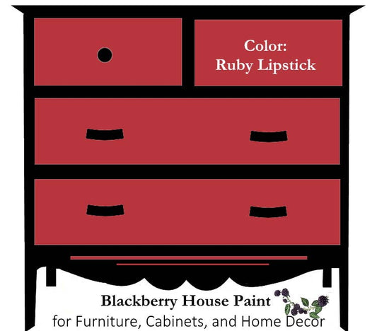 Paint - Blackberry House Paint: Ruby Lipstick / 6 ounce