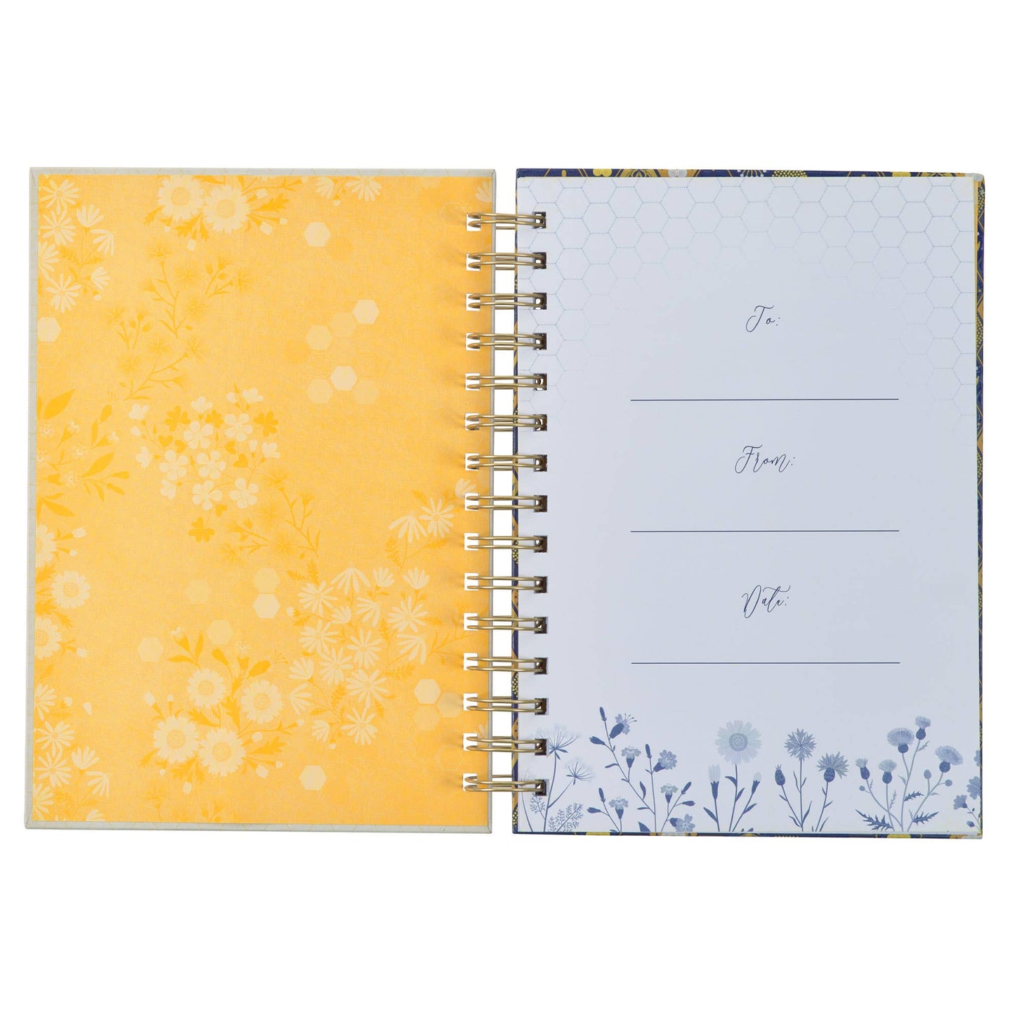 Journal Wirebound Navy Kind Words Prov. 16:24