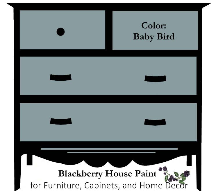Paint - Blackberry House Paint: Morning Dew / 6 ounce