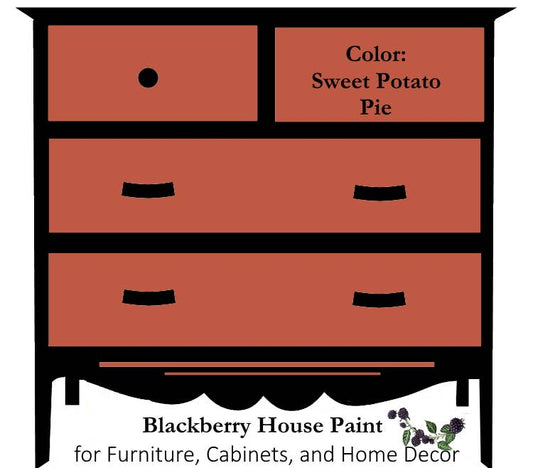 Paint - Blackberry House Paint: Sweet Potato Pie / 6 ounce