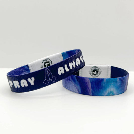 Pray Always NFC Bible Verse Bracelet: Free Luma