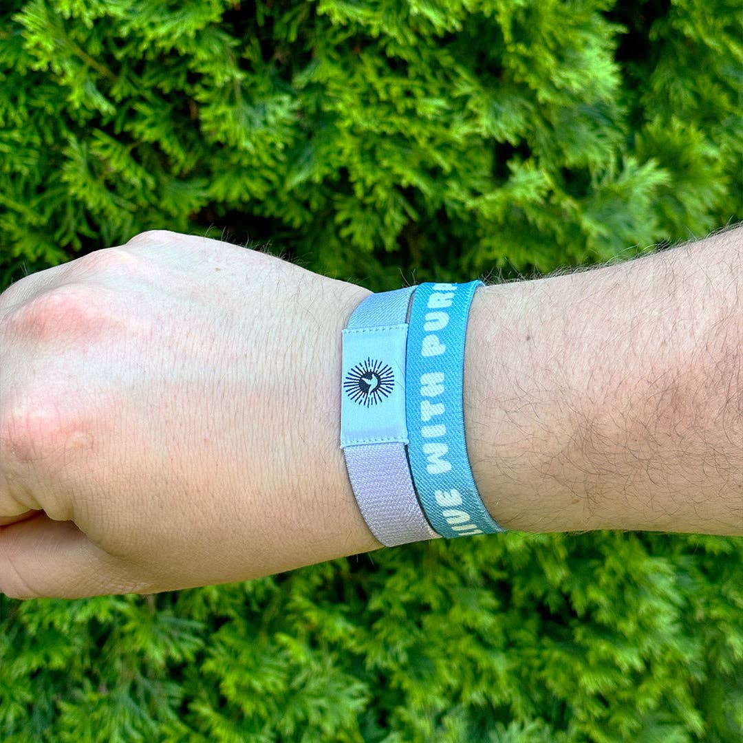 Live With Purpose NFC Positivity Bracelet: Regular
