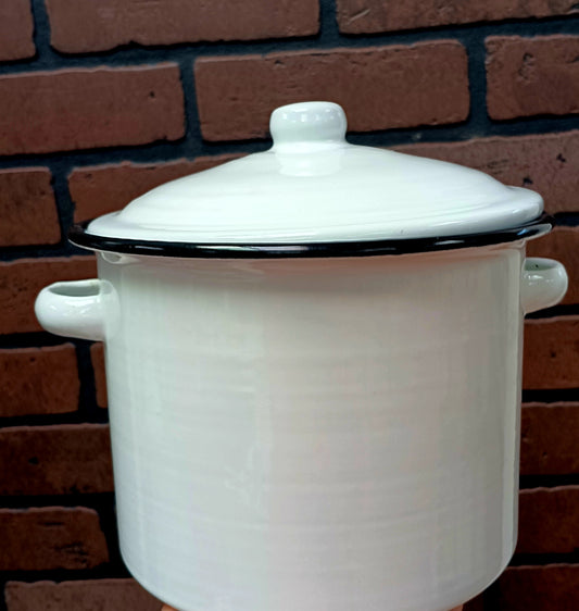 Enamel stock pot mini