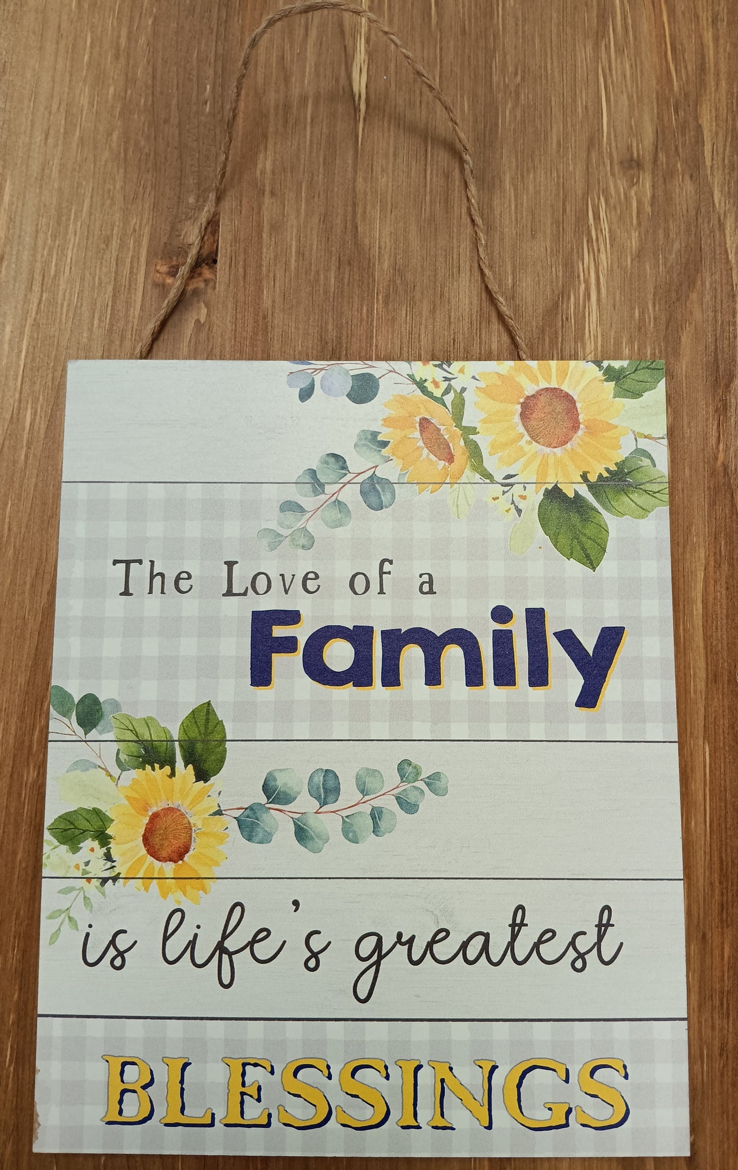 Family sign