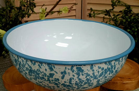 Splatter Enamel Medium Basin