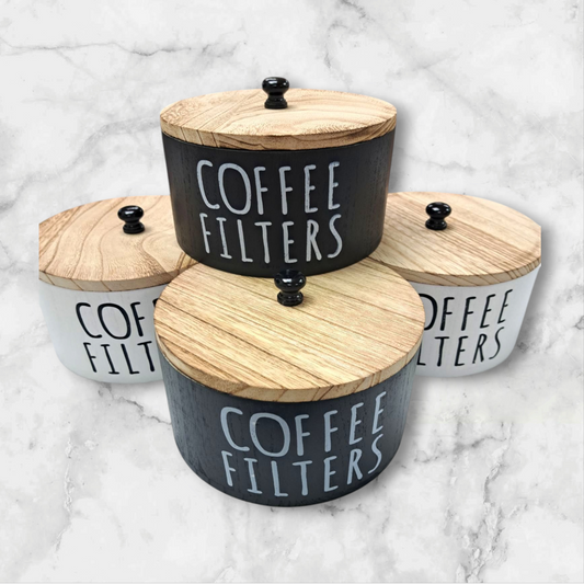 Coffee Filter Storage Box