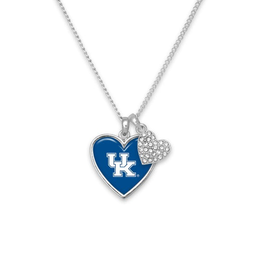 Kentucky Heart Charm Necklance