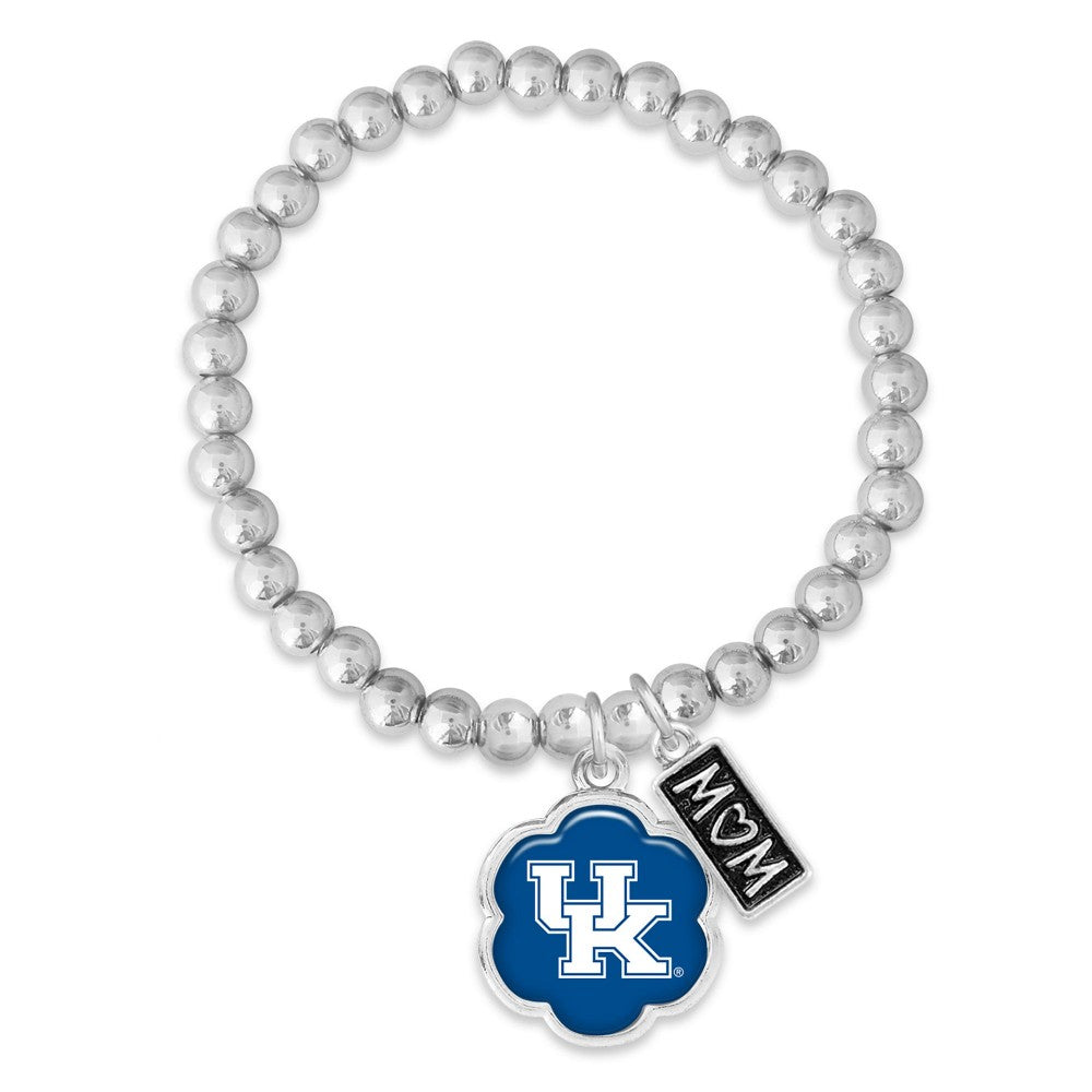 Kentucky Mom Beaded Bracelet
